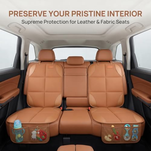 SMART ELF Car Seat Protector 2-Pack, Thick Padding Cushion - Image 4
