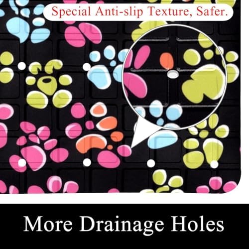Baby Bath Mat Non Slip 26.8"x15.1" Bathtub Mat - Image 2