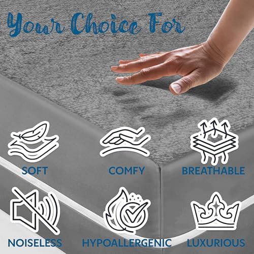 Guardmax Queen Mattress Encasement Zippered, 100% Waterproof Mattress Protector - Image 7