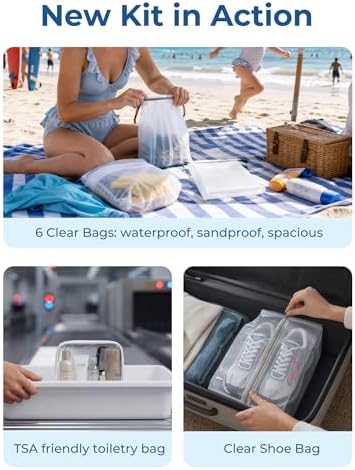 Bagsmart Compression Packing Cubes, Travel Bag Cruise Ship Essentials - Image 2