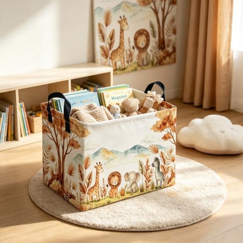 Rectangular Animal Baskets, Animal Storage Bins - Image 3