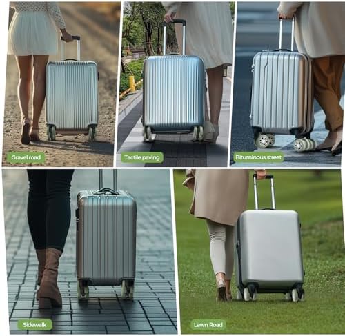 8Pcs Upgrade Luggage Wheel Covers, Travel Accessories - Image 6
