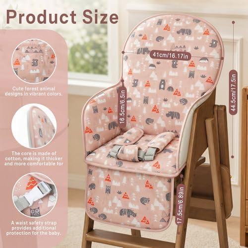 Kocpudu High Chair Pad, High Chair Cushion - Image 3