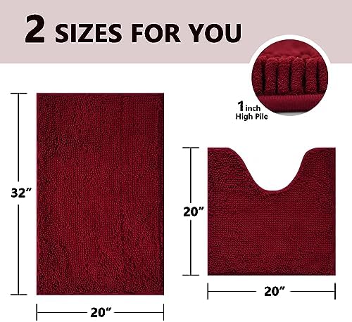 BOANKODU Bath Mat Set, 2 Piece - Image 3