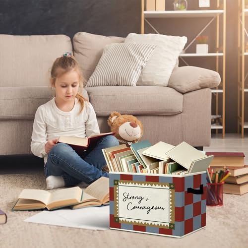 Nursery Positive Affirmation Storage Bins Box - Image 5