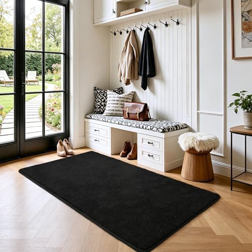 Keeko 2x3 Area Rugs for Living Room, Soft Washable Memory Foam Bedroom Rug - Image 3