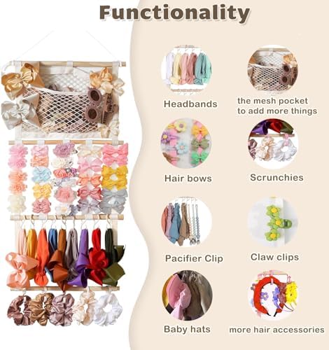 kangaroo Headband Holder Hair Bows Organizer - Image 5