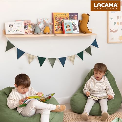 Lacama Boys Toddler Room Playroom Nursery Decor Flags - Image 6