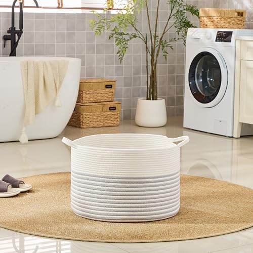 KAKAMAY Large Blanket Basket - Image 6
