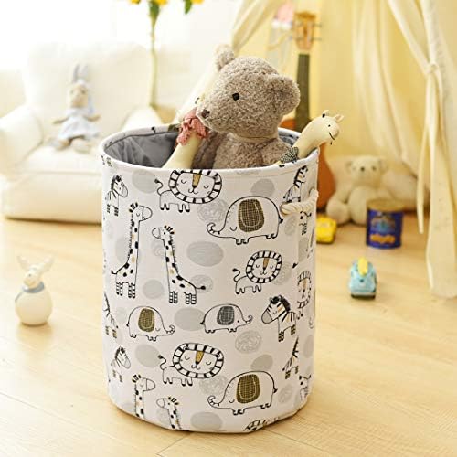 Baby Hamper Kids Laundry Basket Nursery Hamper Stuff animal Organizer, Toy - Image 3