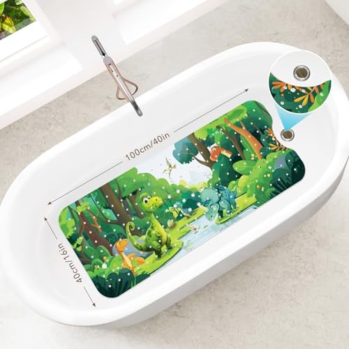 SHUCHING Baby Dinosaur Bath Mat - Image 2