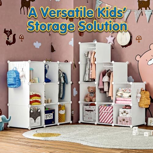 Portable Baby Wardrobe Closet Lightweight Kids Storage Organizer - Image 6