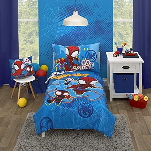 Disney Marvel Spidey and his Amazing Friends Spidey Team Red, and Blue 4 Piece by Disney