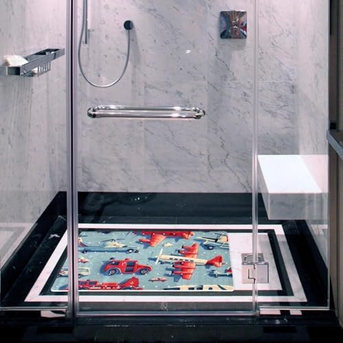 Non Slip Bathtub and Shower Mat 26.8x15.1 inch, Bath Mat - Image 6