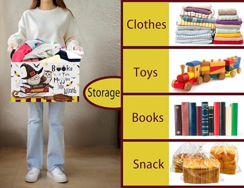 Large Magic Nursery Baby Basket Collapsible Kids Toy Storage Bin Gift Box Room - Image 4