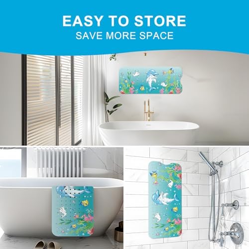 XIYUNTE Bath Mat for Tub Non Slip Bathtub Mat Non Slip 40x16 Baby Bath Mat - Image 6
