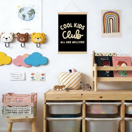 Playroom Decor, Cool Kids Club Wall Art Framed Poster, Boys Room Decor - Image 4