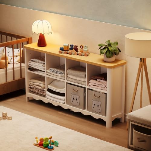 ONBRILL 8 Cube Bookcase, Bookshelf and Toy Storage Organizer - Image 6