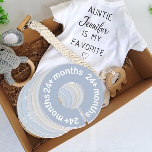 cephira Baby Closet Dividers for Clothes 0-24 Months, 8 Pack mini Round Size - Image 7