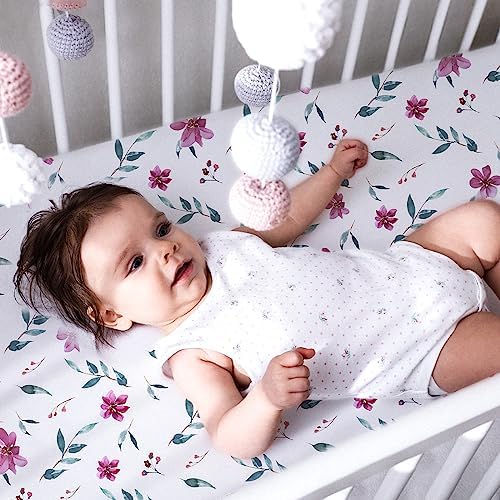 Baby Bassinet Sheets 2 Pack, Fits Rectangle Round Oval Hourglass Mattress - Image 5