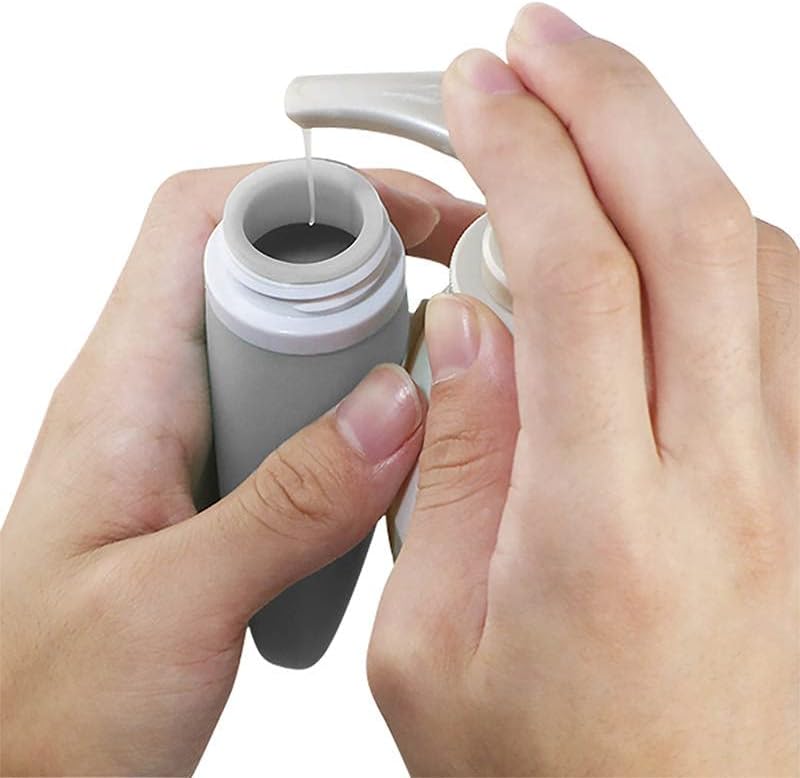 Travel Bottles for Toiletries, TSA Approved 3oz Leak Proof Silicone Refillable - Image 6
