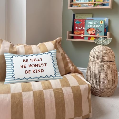 Blue Inspirational 12x20 Pillow Cover - Image 2