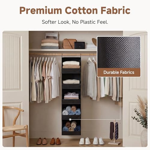 StorageWorks Basics Hanging Closet Organizer, Foldable Storage Organizer - Image 5