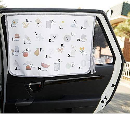 Magnetic Car Sun Shade Curtain for Side Window – Sun Blocker and UV Protector by Unknown