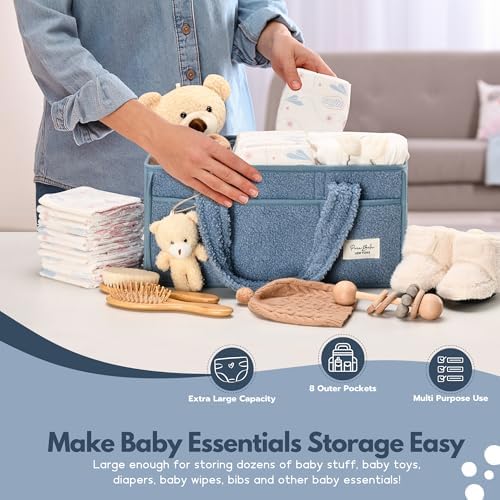 PeraBella Baby Diaper Caddy Organizer - Image 3