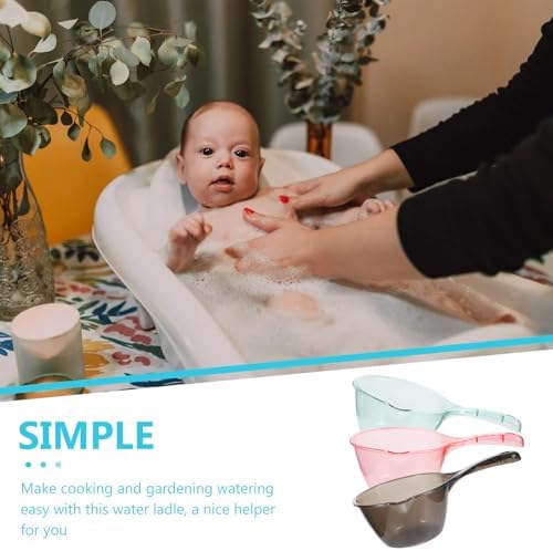 3pcs Plastic Bath Water Ladles - Image 3