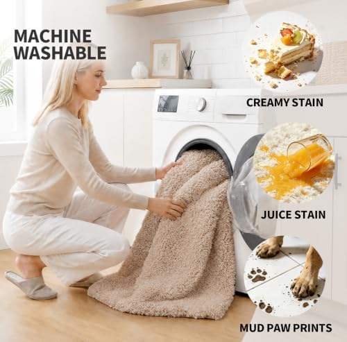 ILANGO Bathroom Rugs 32" × 20", Extra Soft Absorbent Microfiber Bath Rugs - Image 3
