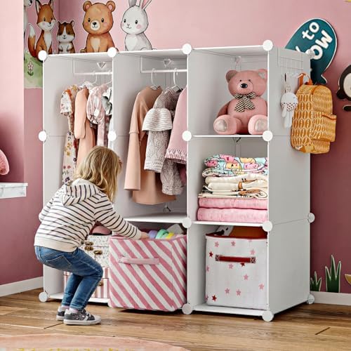 Portable Baby Wardrobe Closet Lightweight Kids Storage Organizer - Image 2