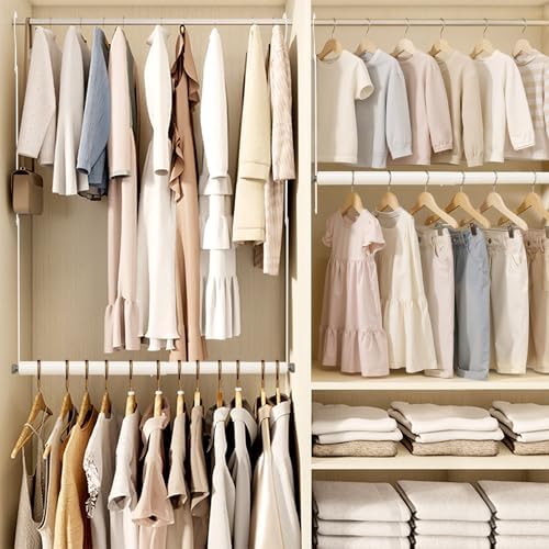 STORAGE MANIAC Adjustable Closet Rod - Image 6