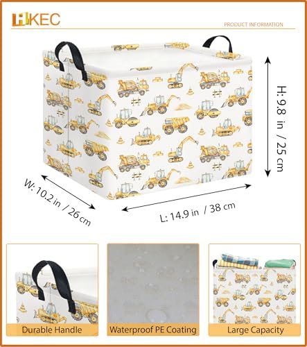 Rectangle Storage Basket, Collapsible Storage Bin, Books Box - Image 6