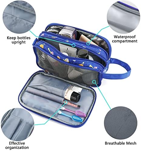 Kids Toiletry Bag for Boys, Travel Toiletry Bag for Little Young Boys - Image 3