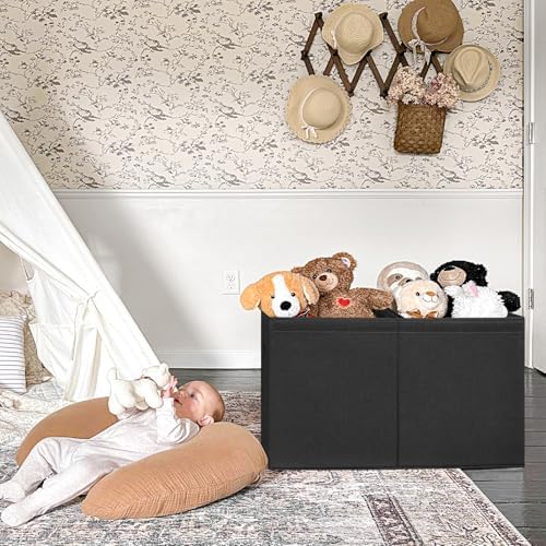 INDRESSME 85L Large Toy Storage Box, Lid & Dividers - Image 4