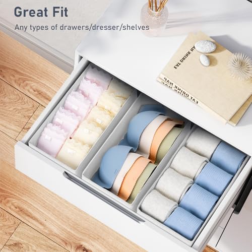 DIMJ Drawer Organizer Clothes - Image 6