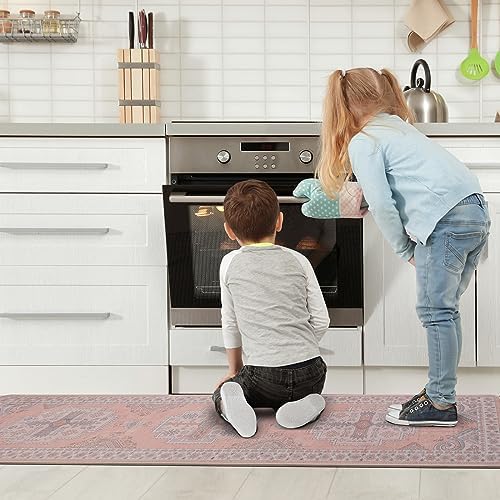Srugn Washable Kitchen Runner Rug 2x8 Rug Runners - Image 4