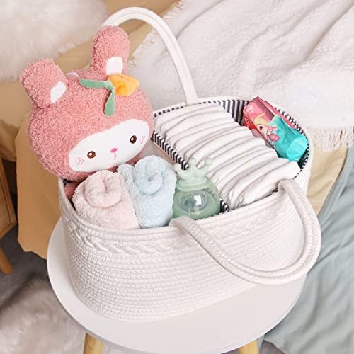 ABenkle Baby Diaper Caddy, Nursery Storage Bin and Car Organizer - Image 6