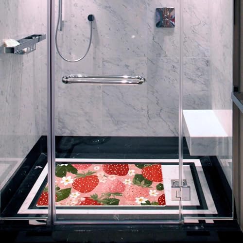 Non Slip Shower Mat Bathtub Mat 15.1x26.8 Inch, Quick Dry Bath Mat - Image 6