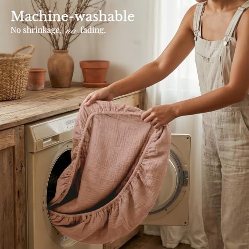 Niceye Muslin Bassinet Sheets 3-Pack - Image 6