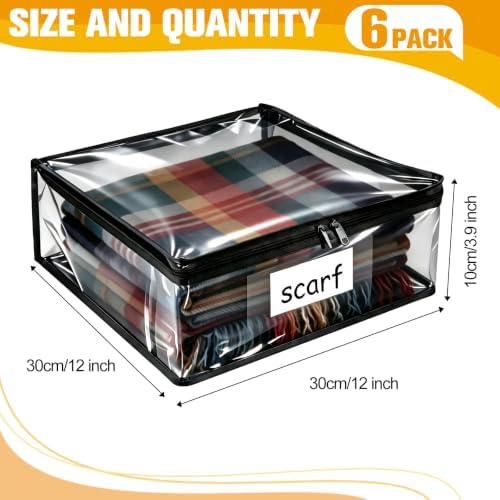 Plastic Storage Bags with Easy-Glide Zipper, Durable Clear Vinyl Zippered - Image 2