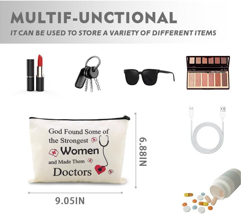 Female Doctor Bag Pouch for Doctors Mothers Day Gifts Funny Medical Themed - Image 2