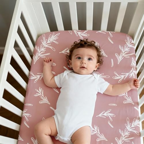 3 Pack Bedside Bassinet Sheets Girl & Boy 33" x 20" Rectangle - Image 4