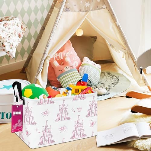 Rectangular Castle Storage Basket - Image 4