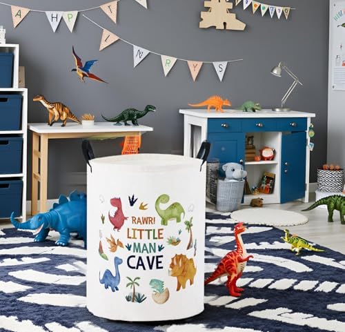 Baby Laundry Basket Baby Nursery Hamper Kids Laundry Basket Toy Storage Bin - Image 2