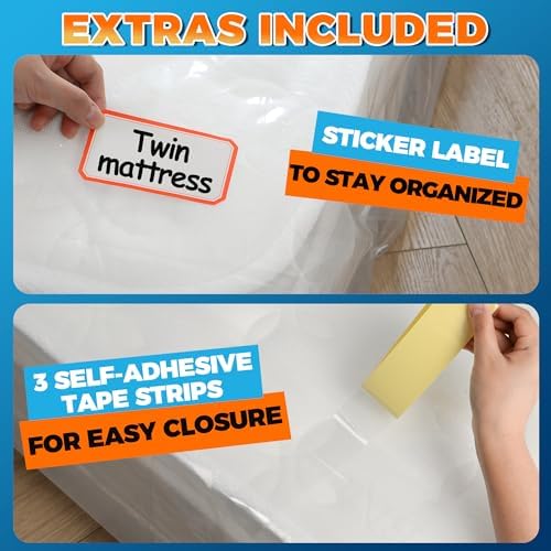 Storage Standard Twin Mattress Storage Bag - Image 3