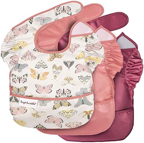 Tiny Twinkle Mess-Proof Baby Bibs by TinyTwinkle