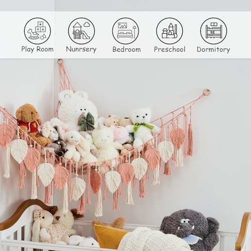 Pretty Jolly Stuffed Animal Storage Hammock - Image 3