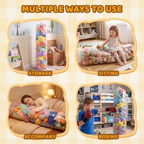 NTYNTY Clear Stuffed Animal Storage Tube - Image 5